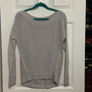 Banana republic gray long sleeve